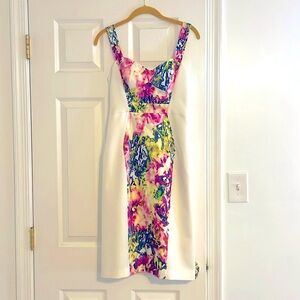 Black Halo Sadie Panel Sheath Dress size 2